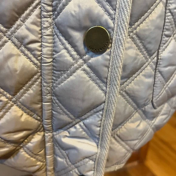 Lucky Brand Women's Quilted Tan Jacket - Picture 3 of 9